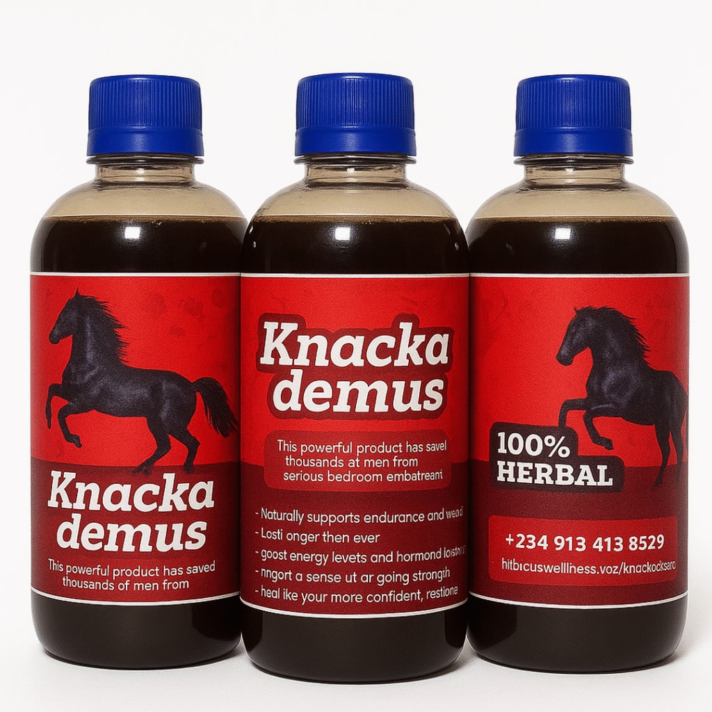 Knackademus Herbal Remedy - 3 Bottle Pack